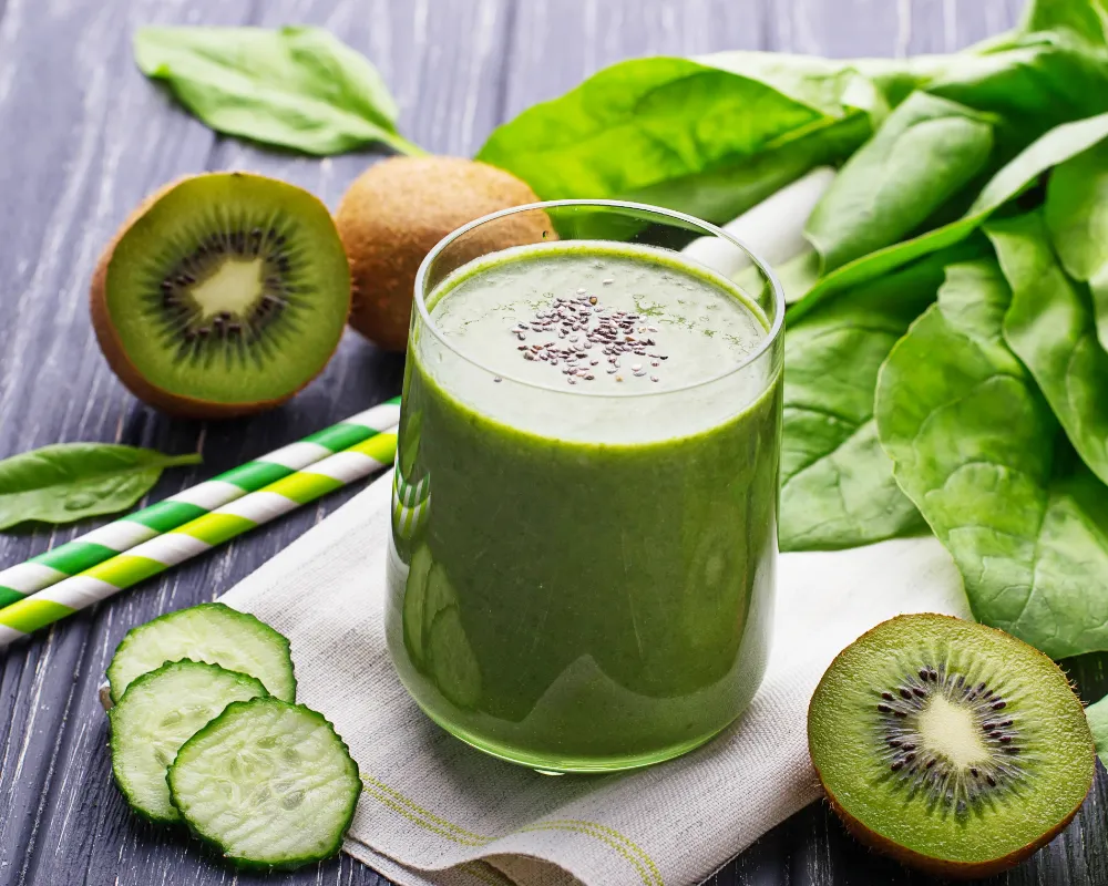 Spinach and Kiwi Smoothie