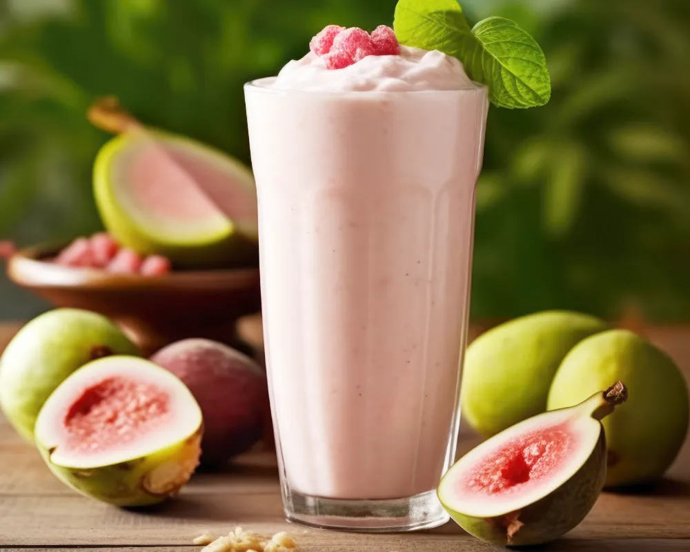 Strawberry and Guava Smoothie